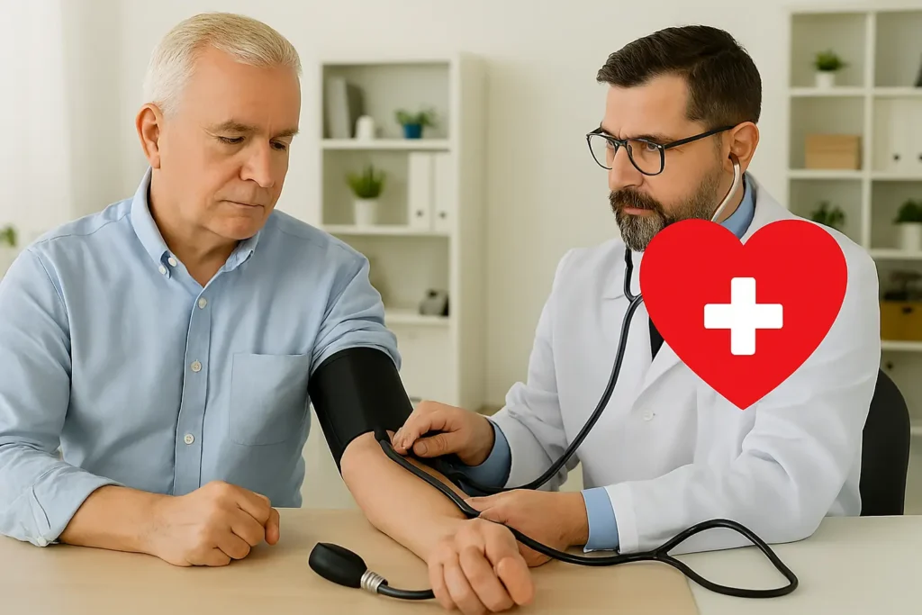 control de presión arterial para evitar enfermedades del corazón - clinica de insuficiencia cardiaca